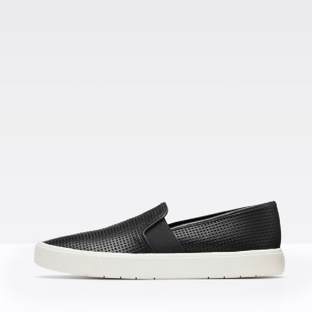 VINCE. Perforated Leather Blair Sneaker